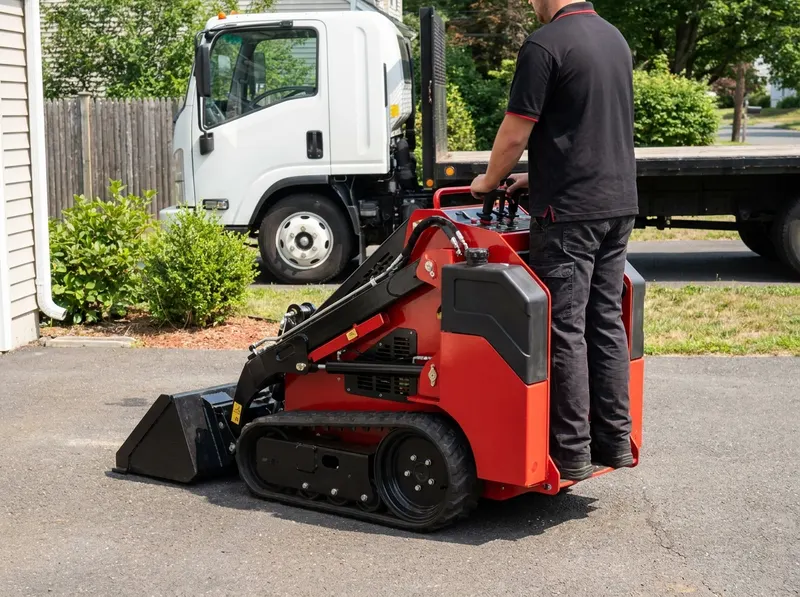 Stand-On Mini Skid Steer Rentals in Plainville, CT